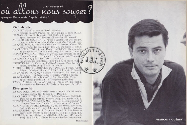 Les programmes de Théatre de l\