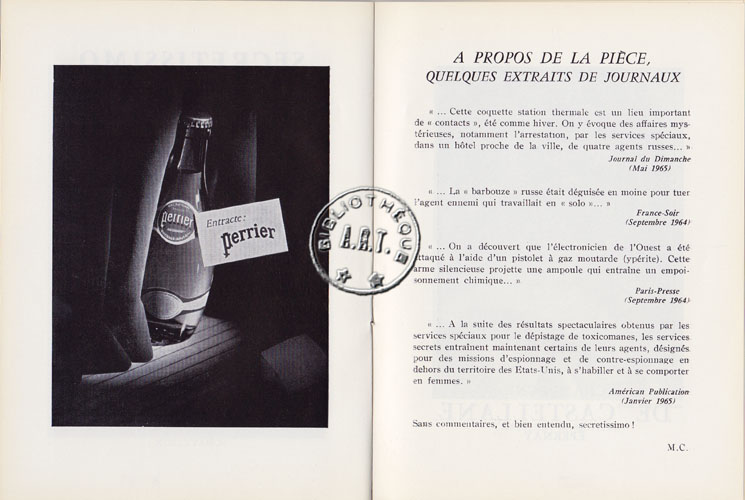 Les programmes de Théatre de l\