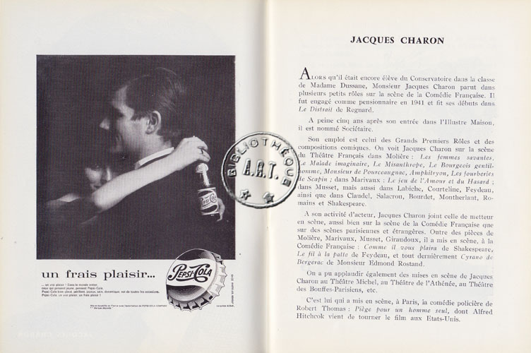 Les programmes de Théatre de l\