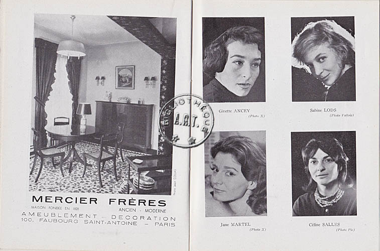 Les programmes de Théatre de l\