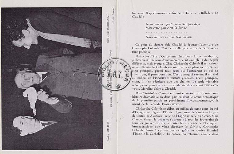 Les programmes de Théatre de l\
