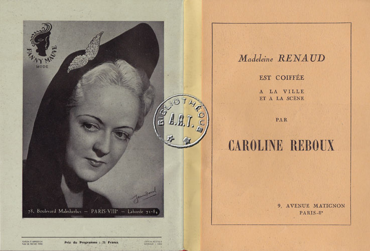 Les programmes de Théatre de l\