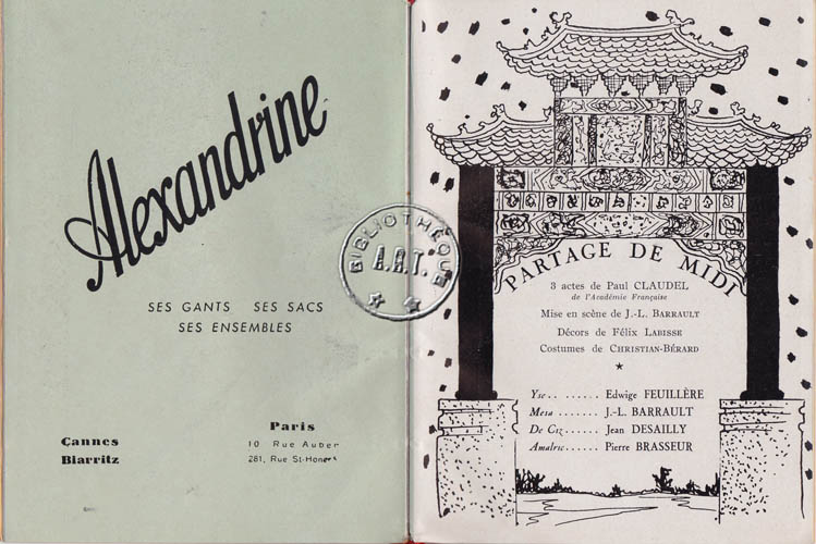 Les programmes de Théatre de l\