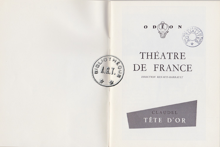 Les programmes de Théatre de l\