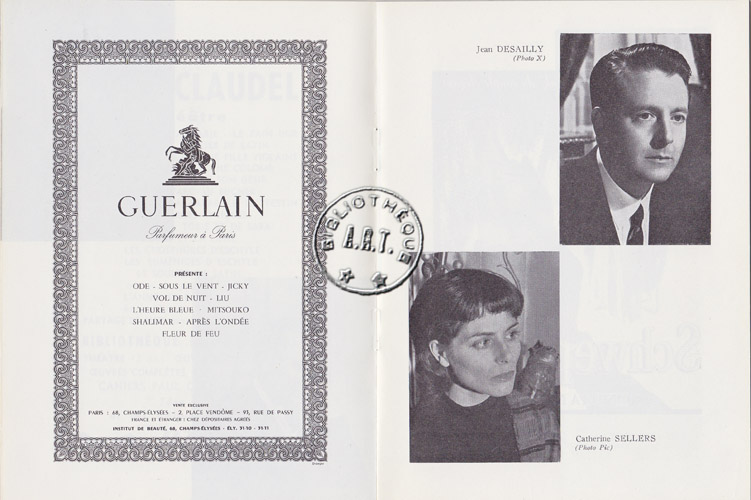 Les programmes de Théatre de l\