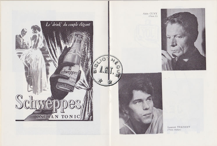 Les programmes de Théatre de l\