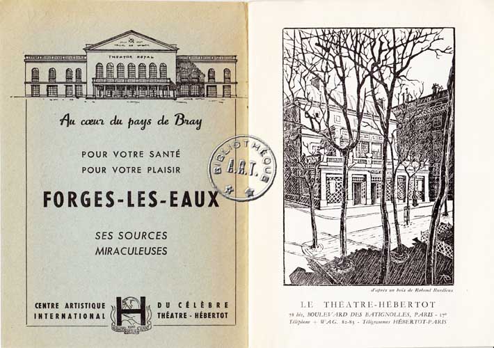Les programmes de Théatre de l\