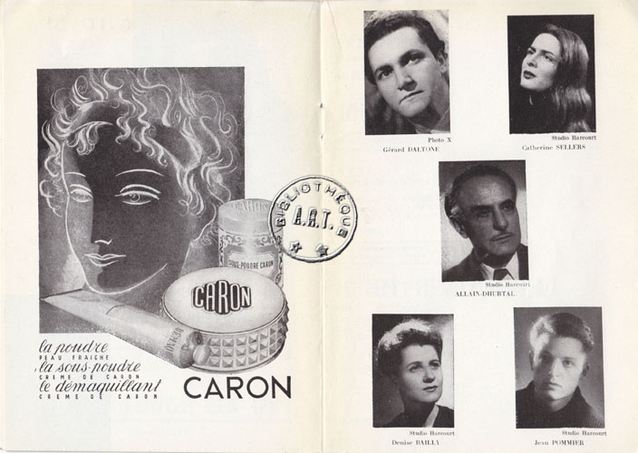 Les programmes de Théatre de l\