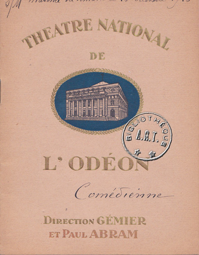 Les programmes de Théatre de l\