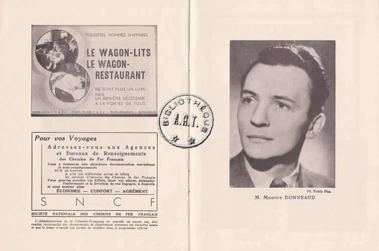 Les programmes de Théatre de l\