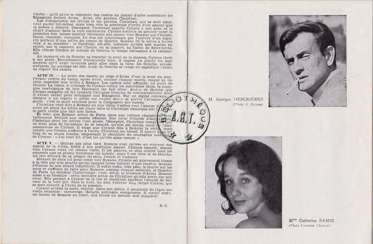 Les programmes de Théatre de l\