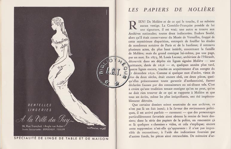 Les programmes de TThéatre de l\