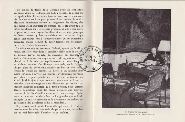 Les programmes de Théatre de l\
