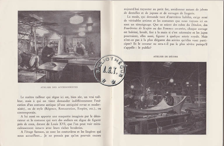 Les programmes de Théatre de l\