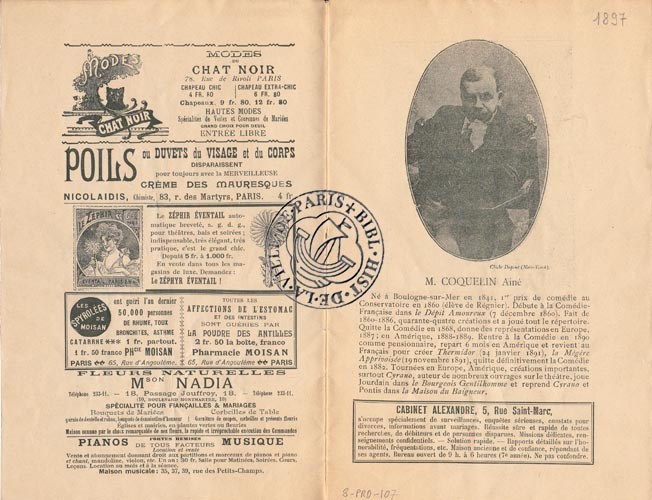 Les programmes de Théatre de l\