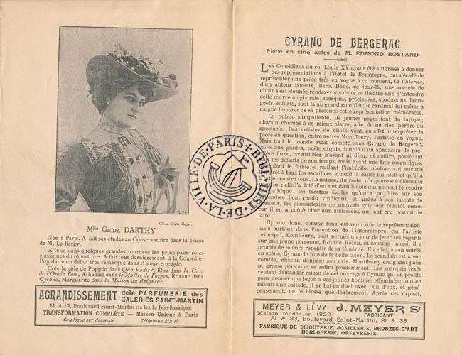 Les programmes de Théatre de l\