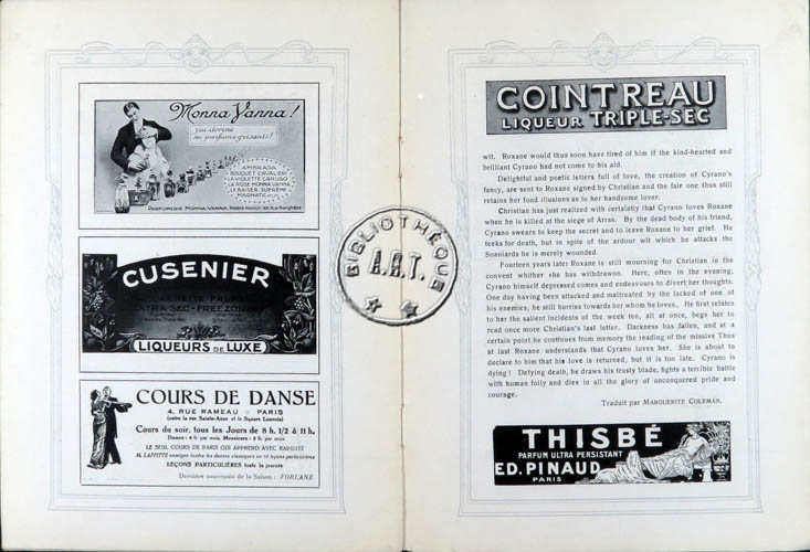 Les programmes de Théatre de l\