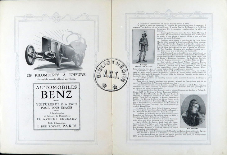 Les programmes de Théatre de l\