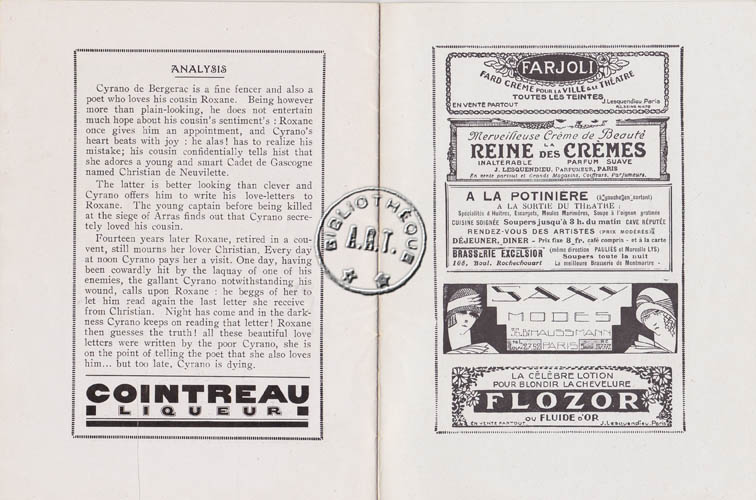Les programmes de Théatre de l\