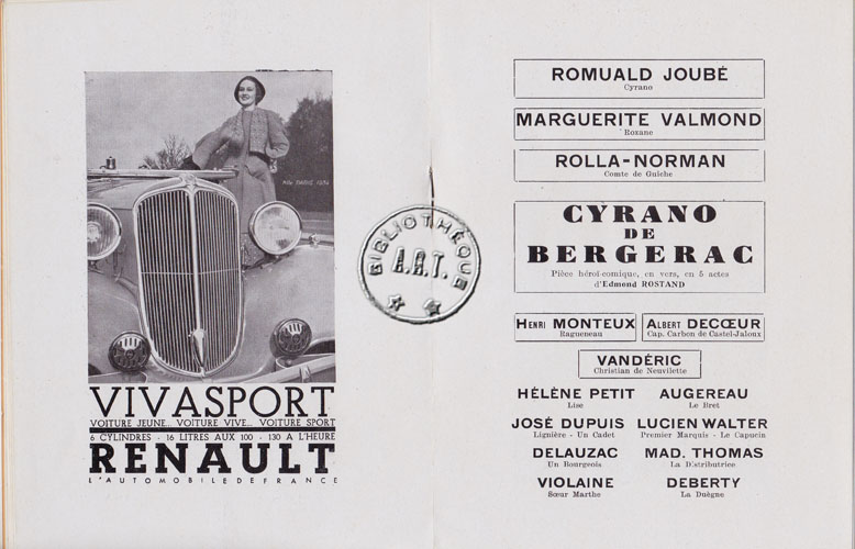 Les programmes de Théatre de l\