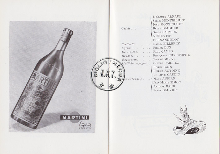 Les programmes de Théatre de l\