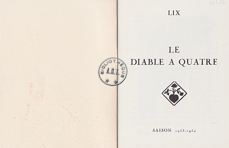 Les programmes de Théatre de l\