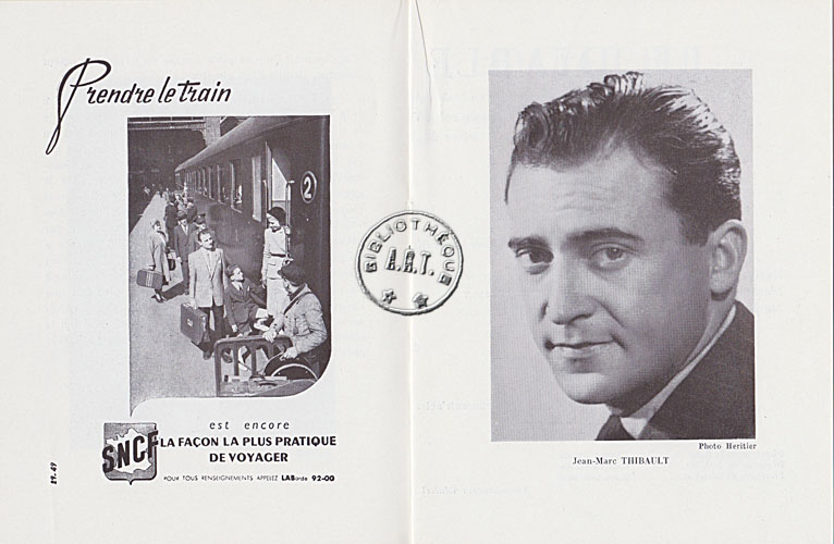 Les programmes de Théatre de l\