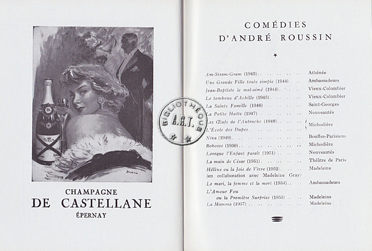 Les programmes de Théatre de l\