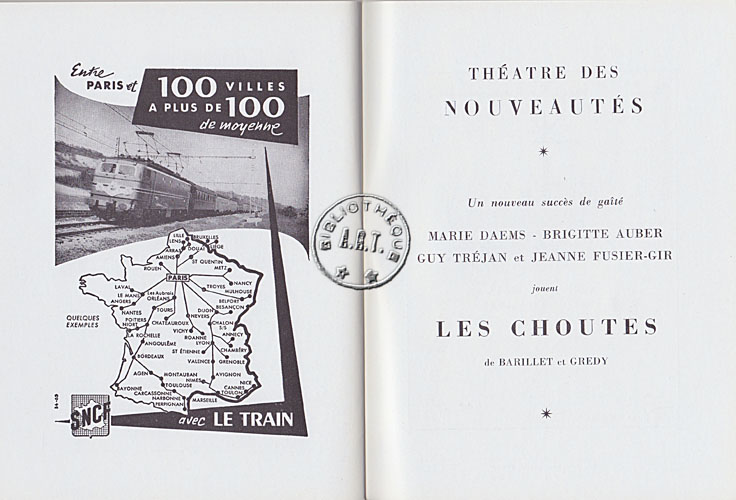 Les programmes de Théatre de l\