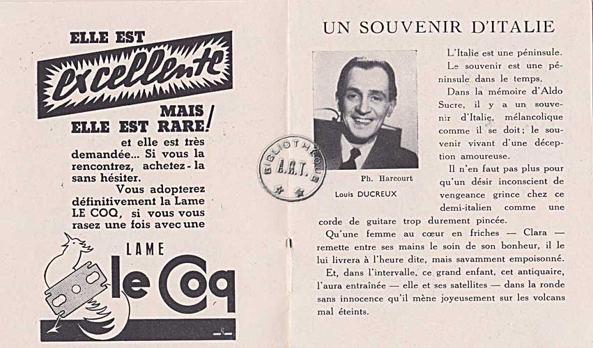 Les programmes de Théatre de l\