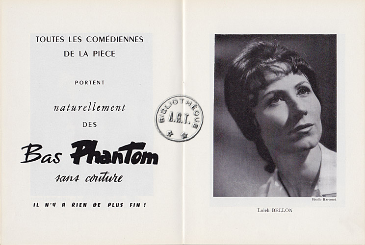 Les programmes de Théatre de l\