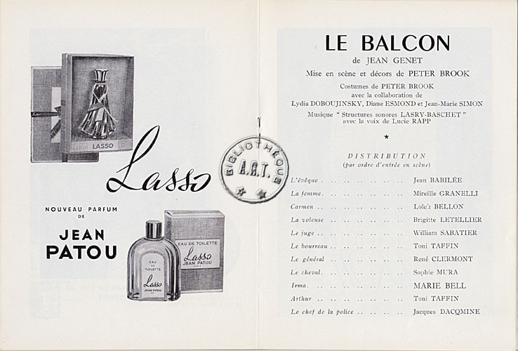 Les programmes de Théatre de l\