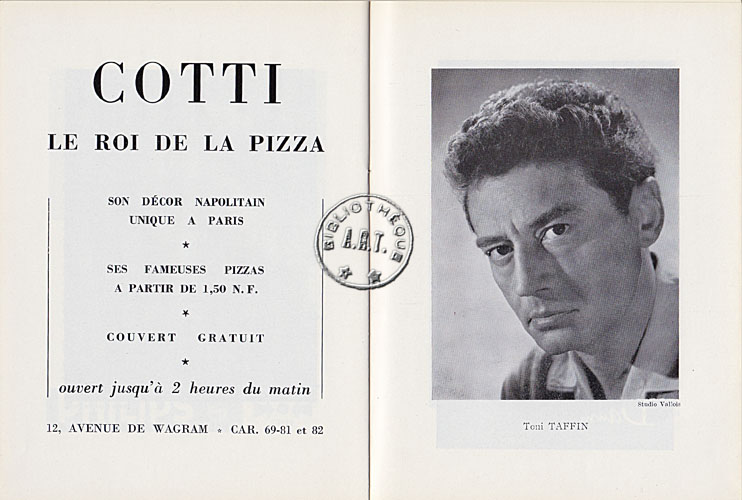 Les programmes de Théatre de l\