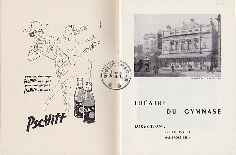 Les programmes de Théatre de l\