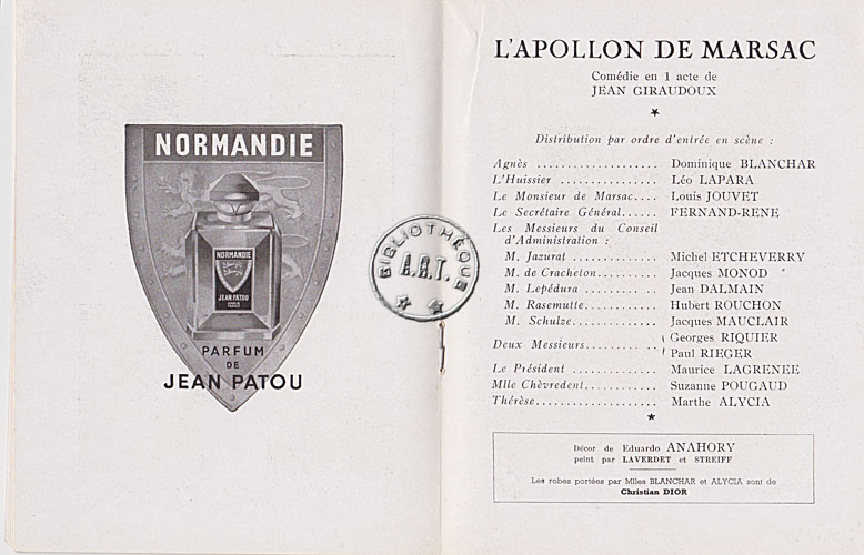 Les programmes de Théatre de l\