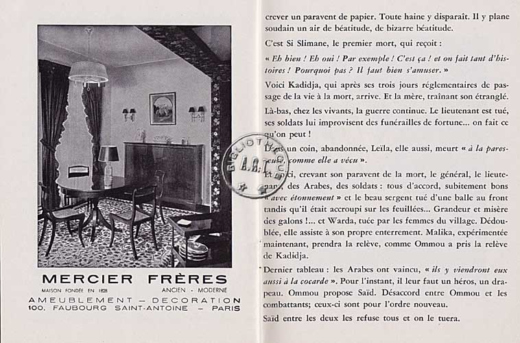 Les programmes de Théatre de l\