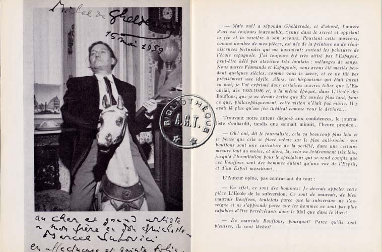 Les programmes de Théatre de l\