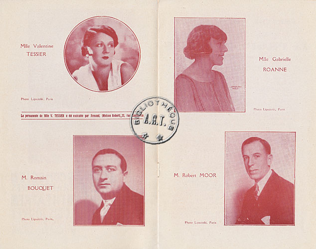 Les programmes de Théatre de l\