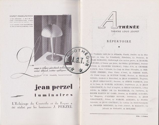 Les programmes de Théatre de l\