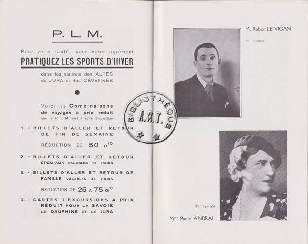 Les programmes de Théatre de l\