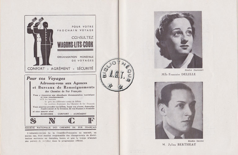 Les programmes de Théatre de l\