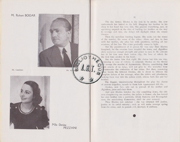 Les programmes de TThéatre de l\