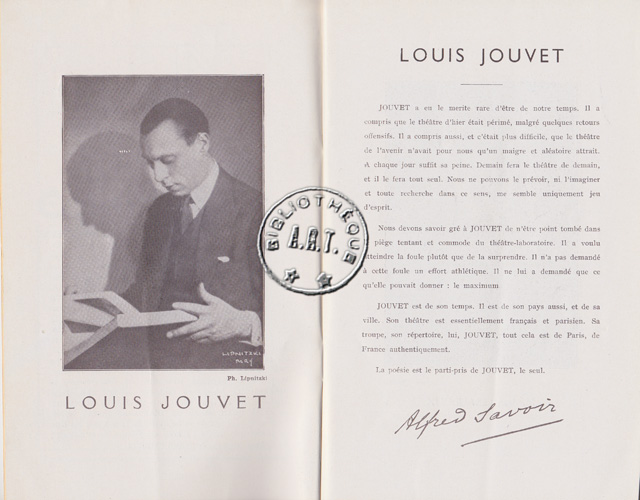 Les programmes de Théatre de l\
