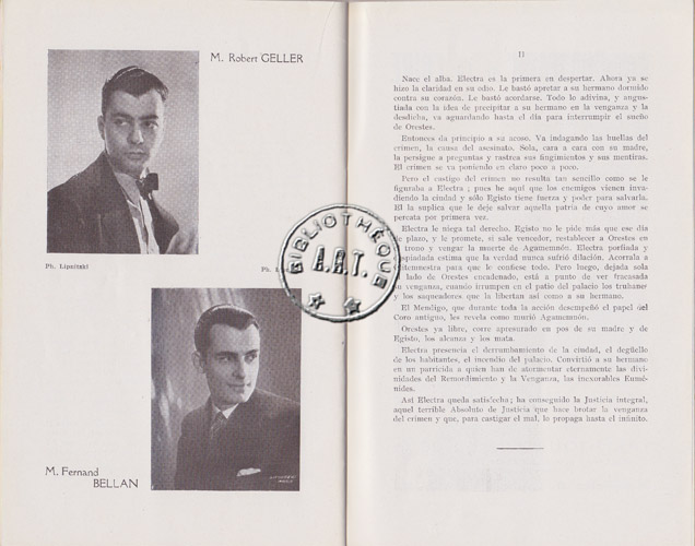 Les programmes de Théatre de l\