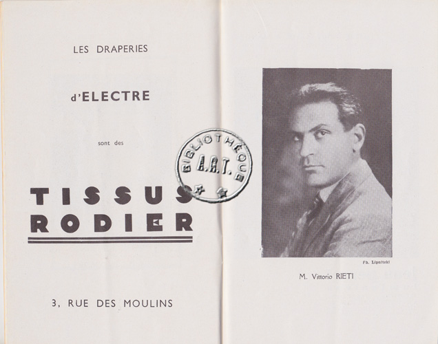 Les programmes de Théatre de l\