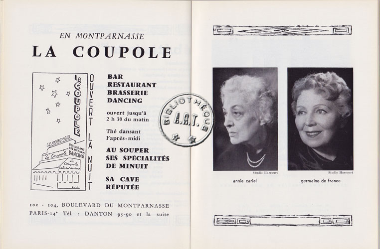 Les programmes de Théatre de l\
