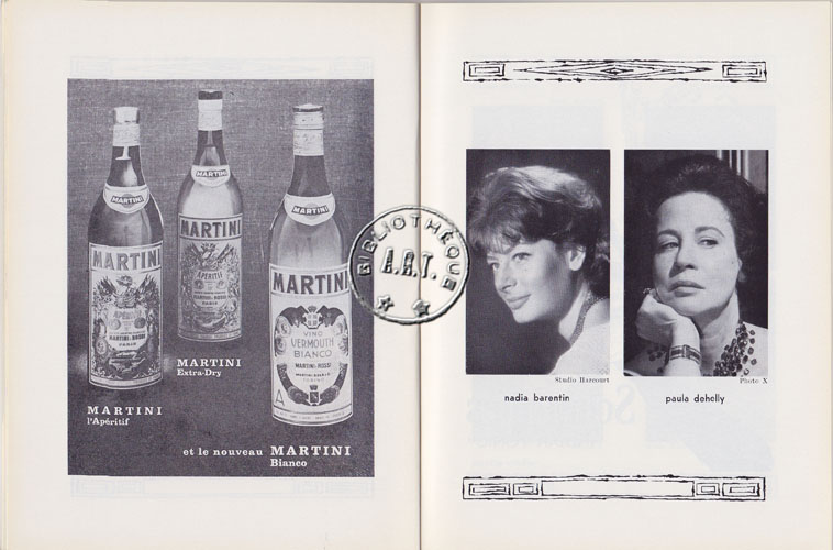 Les programmes de Théatre de l\