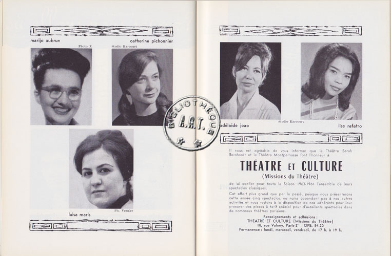 Les programmes de Théatre de l\