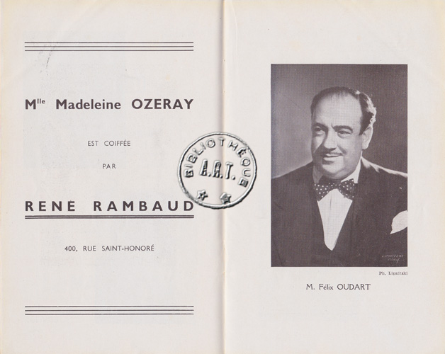 Les programmes de Théatre de l\