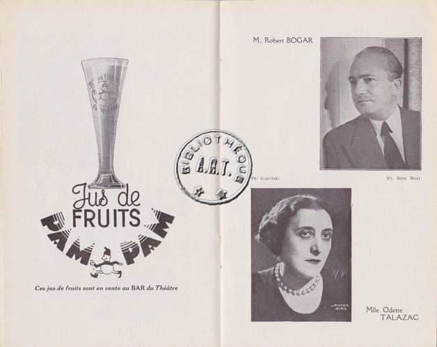 Les programmes de Théatre de l\